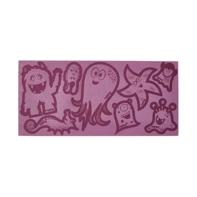 Produktbild von ergobag Reflexie-Sticker Set Monster Lila