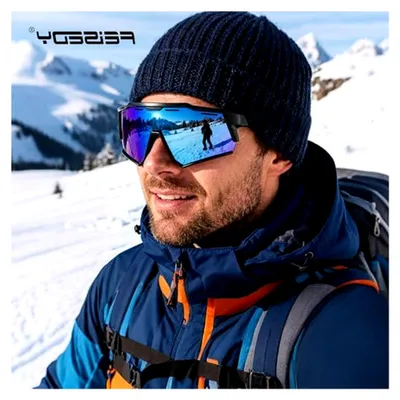 Produktbild von Polarisiert Fahrradbrille für Herren und Damen mit TR90 Rahmen