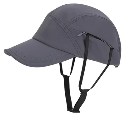 Produktbild von Sonnenhut mit verstellbarem Kinnriemen, verlängerter Krempe, Baseballkappe, UV-Schutz, winddicht, Outdoor-Reisehut, Reithut