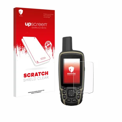 Produktbild von upscreen Schutzfolie für Garmin GPSMAP 65 Displayschutz Displayschutzfolie Folie Klar Transparent