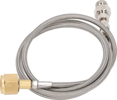 Obrázok produktu pre Adaptér na dopĺňanie sódy 1500PSI Rustproof CO2 Cartridge Fill Tank Connector W21.8-14 to TR21-4
