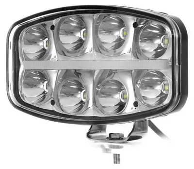 Image de Nouveau projecteur LED puissant de 64 W (halogène) à trois fonctions, effet néon, 12–24 V, lumière blanche, 6 500 lm