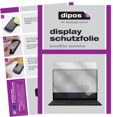 Produktbild von 2x Schutzfolie für Microsoft Surface Laptop 2 13.5 Zoll klar Displayschutzfolie
