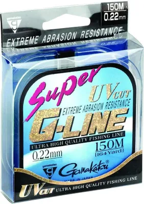 Zdjęcie produktu dla Żyłka Gamakatsu Super G-Line - 150 m żyłki, średnica/wytrzymałość: 0,10 mm / 1,01 kg