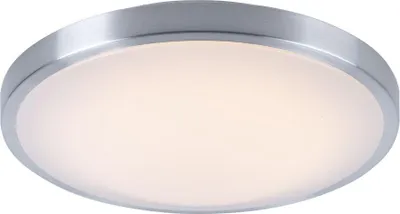 Produktbild von LED Deckenlampe, rund, silber, Aluminium, D 34 cm