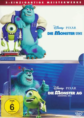 Produktbild von Die Monster AG & Die Monster Uni  [2 DVDs]