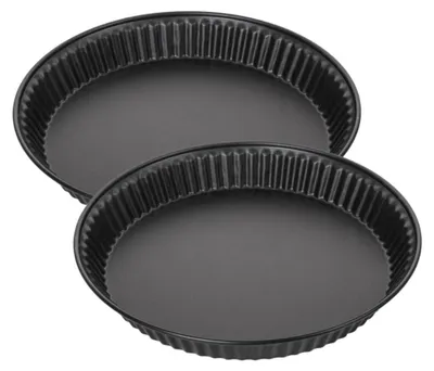 Image de Lot de 2 moules à quiche lorraine 28 cm Zenker Spécial Countries
