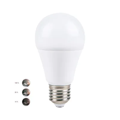 Produktbild von XQ-lite XQ1683 LED Leuchtmittel A60-806l warm weiß 3 fach dimmbar, 9 W, 60 W, E27, 806 lm, 15000 h, Warmweiß
