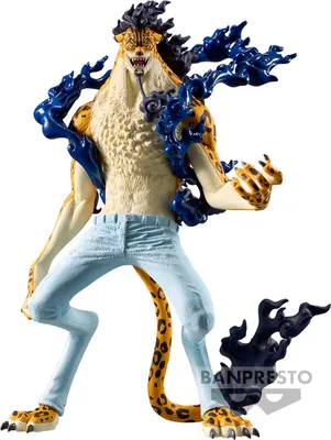 Immagine prodotto di Banpresto - One Piece Rob Lucci King of Artist Figurine 19cm - Kolekcjonerska Postać
