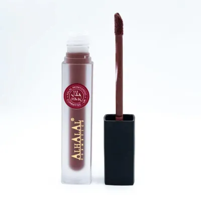 Produktbild von AL-68 LAIBA Lippenstift Braun | Flüssig, Matt, Langanhaltend, Hochpigmentiert, Sanft Trocknendes Finish
