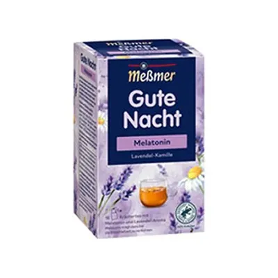 Produktbild von Messmer gute Nacht Melatonin 16x 2gr (5 Stück)