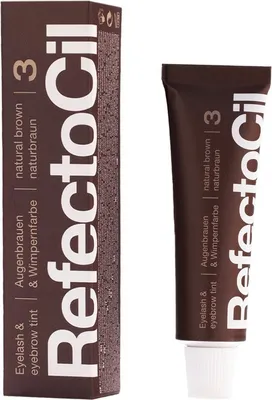 Zdjęcie produktu dla Refectocil Henna Do Brwi Żelowa 3.0 Natural Brown