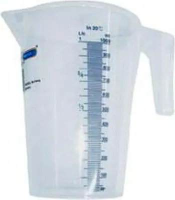 Produktbild von Cartrend Messbecher transparent 1 L