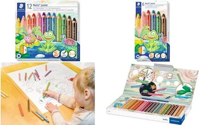 Produktbild von STAEDTLER Buntstift Noris jun 18ST