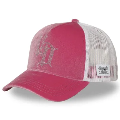 Produktbild von Von Dutch Damen Mesh Trucker Cap - ROYAL pink