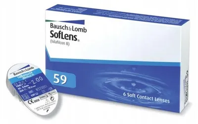 Produktbild von SofLens 59 - 6 monthly lenses - Sph: +0.5, BC: 8.6, D: 14.2