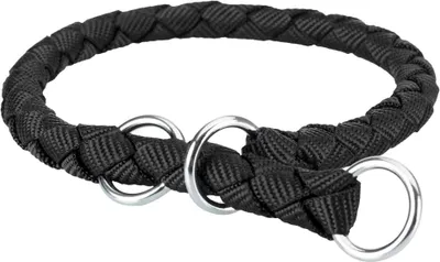 Produktbild von Trixie Cavo Zug-Stopp-Halsband - schwarz - 25-31 cm/ø 12 mm