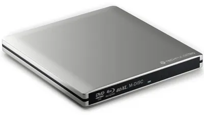 Productafbeelding van USB 3.0 externe Blu-Ray-brander met M-Disc BDXL Superdrive voor computer en notebook