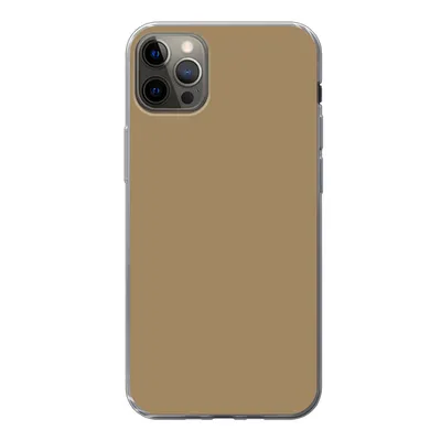 Produktbild von MuchoWow® Handyhülle Schutzhülle Hülle für iPhone 12 Pro Max Palette - Beige - Innenbereich Silikon Softcase Handy Hülle - Hartschale