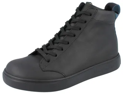 Produktbild von FINN COMFORT FINNCO Pisco Damen Schnürschuhe knöchelhoch schwarz Glattleder - Größe: UK 6