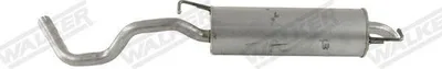 Zdjęcie produktu dla WALKER 22053 Tłumik końcowy do VW Golf IV hatchback (1J1) Układ wydechowy