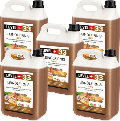 Obrázek produktu pro Lněný olej 100% 25L čistý lněný olej Level+33