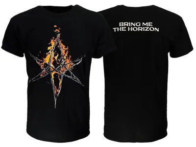 Produktbild von Bring mir das Horizon Flaming Hex T-Shirt - S
