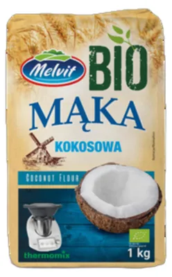 Obrázok produktu pre Melvit Organická kokosová múka 1 kg