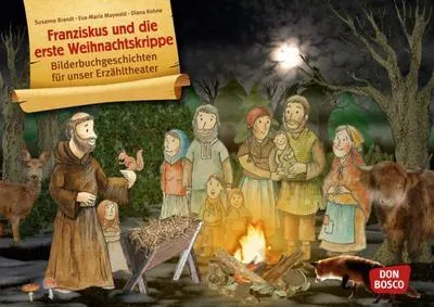 Immagine prodotto di Franziskus und die erste Weihnachtskrippe. Kamishibai Bildkartenset.