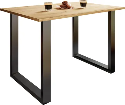 Produktbild von Holz Esstisch Küchentisch Xona X 140x80