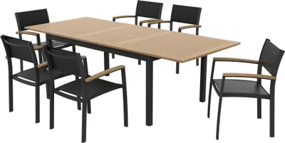 Produktbild von Primaster Garten-Essgruppe Atrani 6 Personen mit ausziehbarem Tisch
