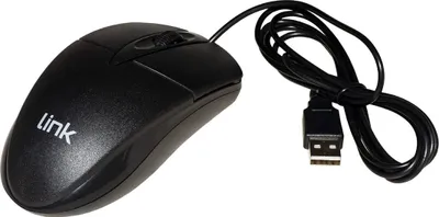 Obrázok produktu pre LINK USB optická myš LKMOS35 čierna 1200DPI 3 klávesy ergonomický dizajn pre PC