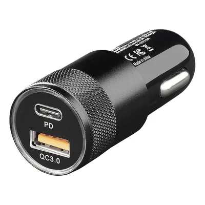 Obrázok produktu pre USB rýchlonabíjačka typu A + C 2-cestná 12/24V 3100mA
