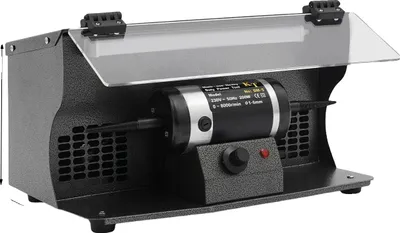 Productafbeelding van Polijstmachine voor sieraden, met instelbare snelheid, duurzaam ontwerp, zwart, EU