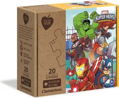 Produktbild von Puzzle Clementoni Marvel Superheroes (2 x 20 pcs)