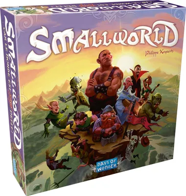 Immagine prodotto di Small World (Edizione inglese) – Gioco da tavolo – Days of Wonder – 2-5 giocatori – 8+