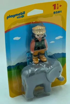 Produktbild von PLAYMOBIL 9381 Tierpflegerin mit Elefant