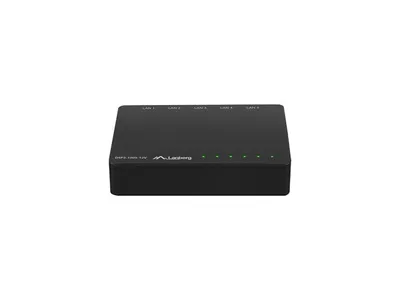 Produktbild von Lanberg DSP2-1005-12V, Unmanaged, Gigabit Ethernet (10/100/1000)