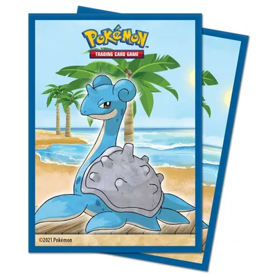 Zdjęcie produktu dla Ultra Pro - pokrowce ochronne na pokład - Pokemon: Seaside Protector (65)