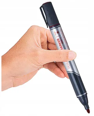 Produktbild von Rystor Permanent Marker Rot Wasserfest 1 Stück