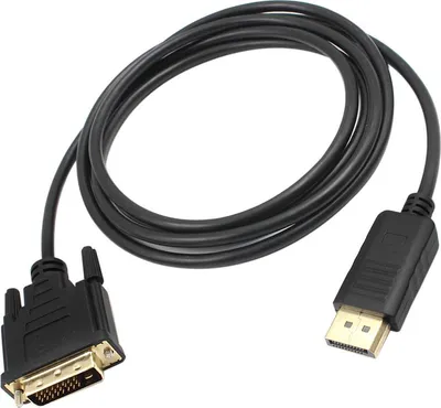 Zdjęcie produktu dla 1.adapter 8M DP na DVI DisplayPort Display Port na DVI Kabel przejściowy męski na męski Kabel wideo 1080P do monitora Projektor Wyświetlacz Czarny