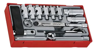 Produktbild von TengTools Steckschlüsseleinsatz-Set Ölablassschraube 03960101 1.9g