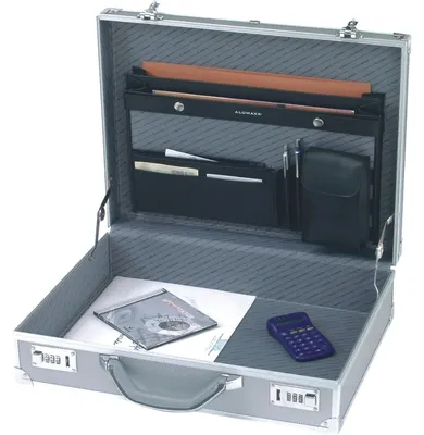 Zdjęcie produktu dla ALUMAXX Attaché-Koffer "OCTAN", Aluminium, silber (45103)