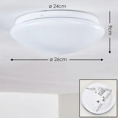 Produktbild von Osini »Osini« runde Deckenlampe mit RGB Farbwechsler und Fernbedienung