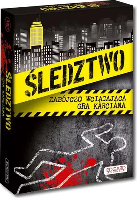 Produktbild von Gra karciana kryminalna Śledztwo Edgard Games towarzyska