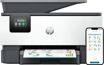 HP OfficeJet Pro 9125e Wireless All-in-One Farbe Drucker - Instant Ink, Beidseitiger Druck - Thermal Inkjet - Farbdruck - 4800 x 1200 DPI - A4 - Direktdruck - Grau
