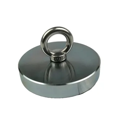 Produktbild von Angelmagnet, hohe Zugkraft, langlebige Stahlhülle, D107 600KG