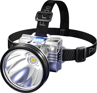 Image de Avizar, lampe frontale LED 3 modes, autonomie 10 h, noir