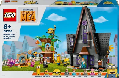 Immagine prodotto di LEGO® Io, il cattivo 4 75583 Casa della famiglia di Mimons e Gru