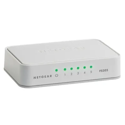 Zdjęcie produktu dla NETGEAR FS205, Nie zarządzany